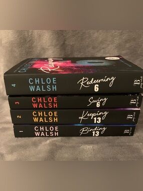 Chloe Walsh Book Set — Binding 13, Keeping 13, Saving 6, Redeeming 6.